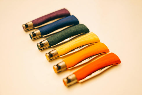 Antonini OLD BEAR® FULL COLOR Pocket Knife 彩色木柄摺刀